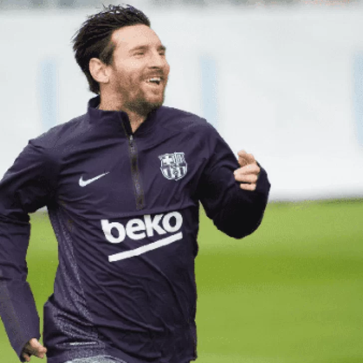 Vuelven los entrenamientos grupales en el Barcelona de Messi