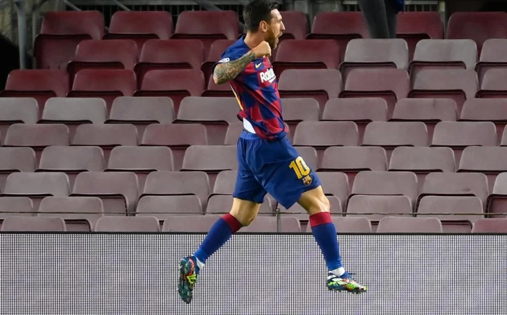 633 gritos: el último gol de Messi en el Barcelona
