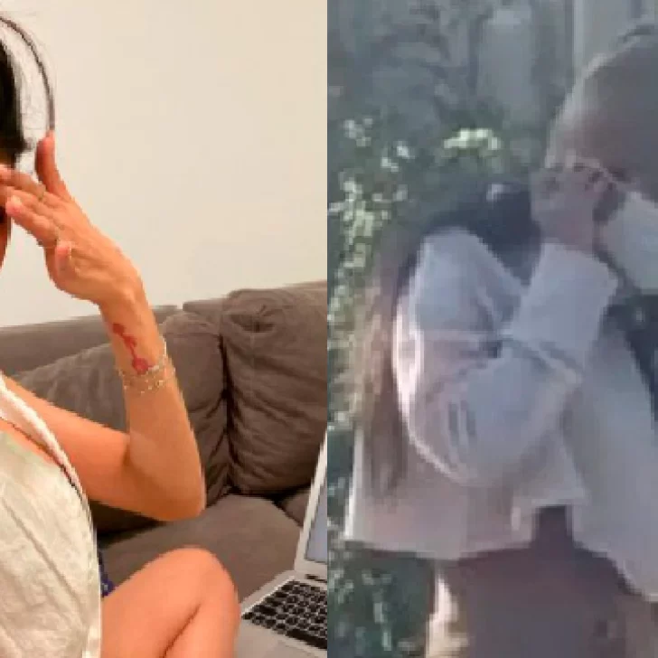 Video. Mia Khalifa recoge la caca del perro con su barbijo y vuelve a ponérselo