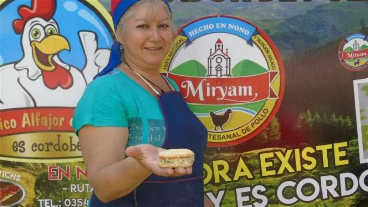 Del dicho al hecho: Cordobesa creó el alfajor de pollo y es un éxito comercial