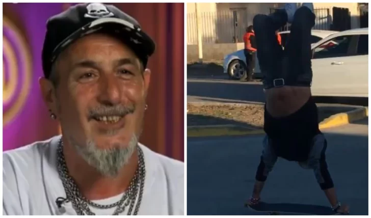 Tras su eliminación en MasterChef Celebrity, recordaron una de las locuras del Mono de Kapanga en Caleta Olivia