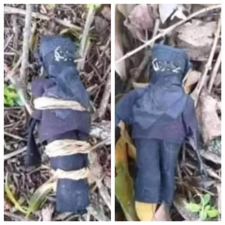 Una mujer encontró un muñeco vudú y lo desató: “Che Carlos te salvé la vida”