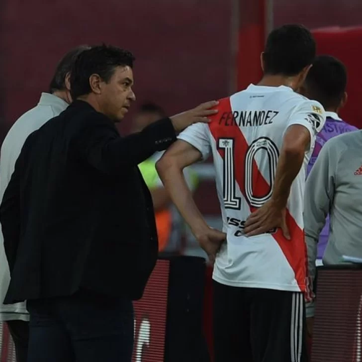 Video. River: mirá cómo se lesionó Nacho Fernández en el empate 1 a 1 frente a Argentinos