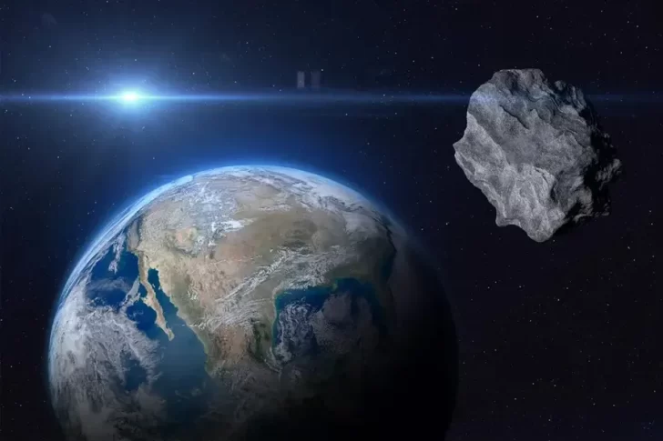 Cinco asteroides se acercarán a la Tierra esta semana