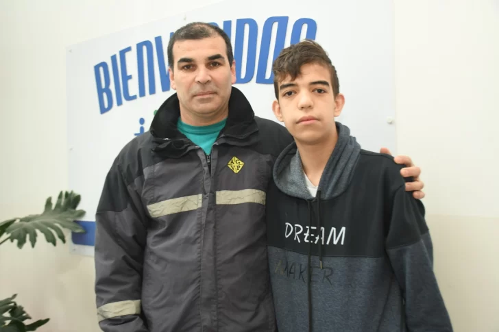 Nazareno Infante regresó a Río Gallegos luego de participar en los Juegos Evita