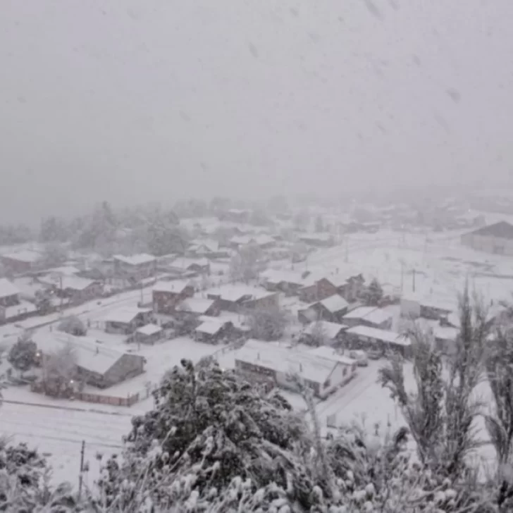 Sigue el alerta por nevadas persistentes en Chubut, Río Negro y Neuquén