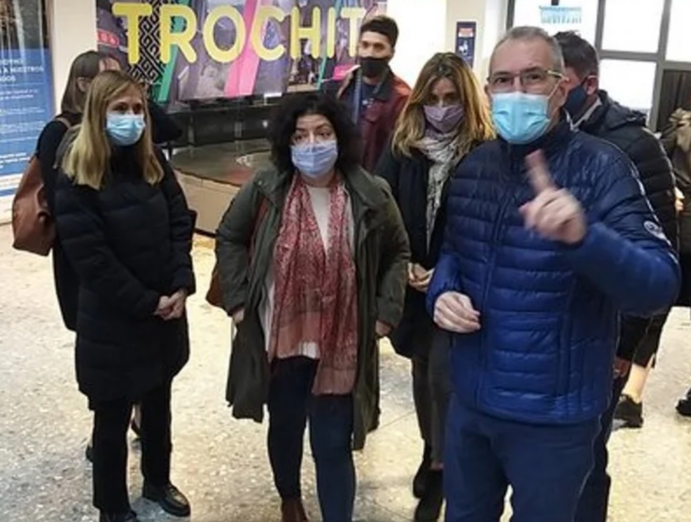 Carla Vizzotti arribó a Chubut y visita las zonas afectadas por los incendios