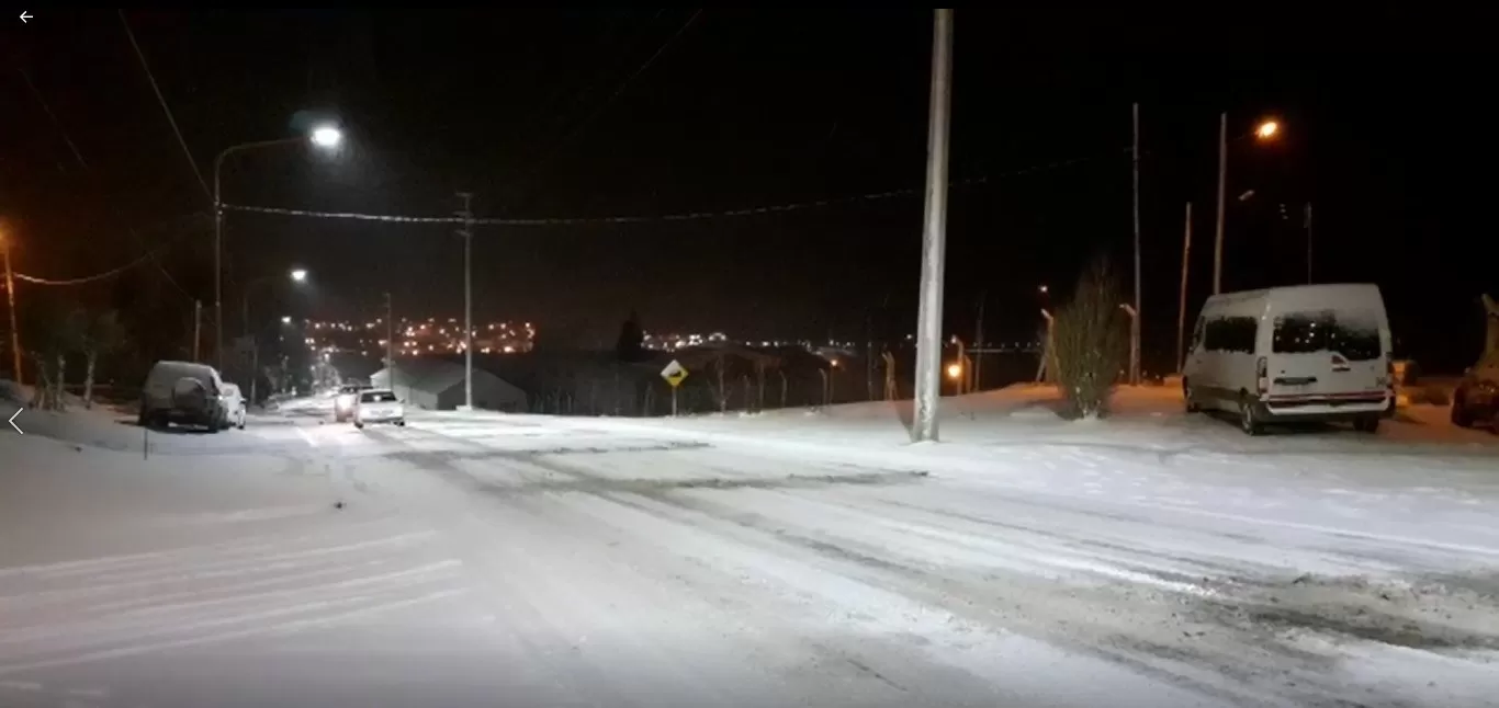 Video. Nevó en Río Turbio y el paisaje se cubrió de blanco Video. Nevó en Río Turbio y el paisaje se cubrió de blanco
