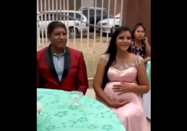 Video. Humilló a su novia infiel embarazada en pleno casamiento: “Ese bebé no es mío, es de mi amigo”