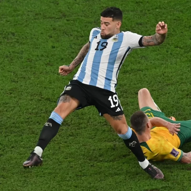 El récord que alcanzó Nicolás Otamendi en la victoria de Argentina ante Australia