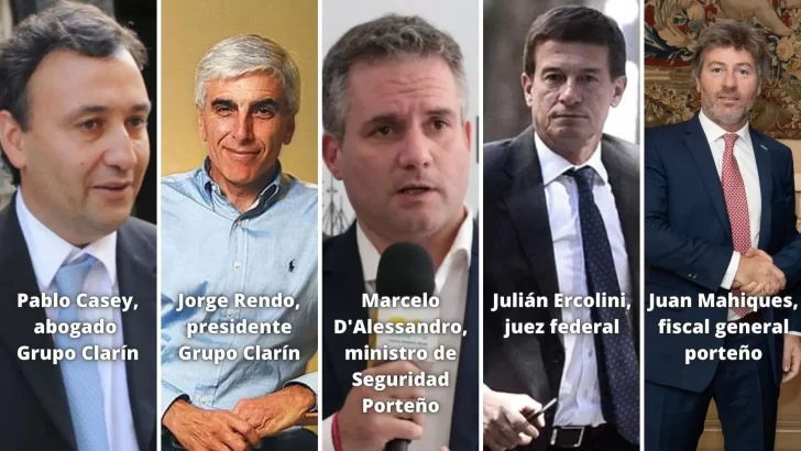 Qué dicen los chats filtrados que complican a directivos de Clarín, jueces, fiscales y a un ministro porteño