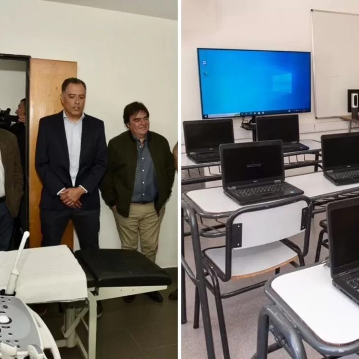 Con aportes de Pan American Energy, inauguran una Sala de Diagnóstico por Imágenes y un Centro Educativo Multimedial en zona norte