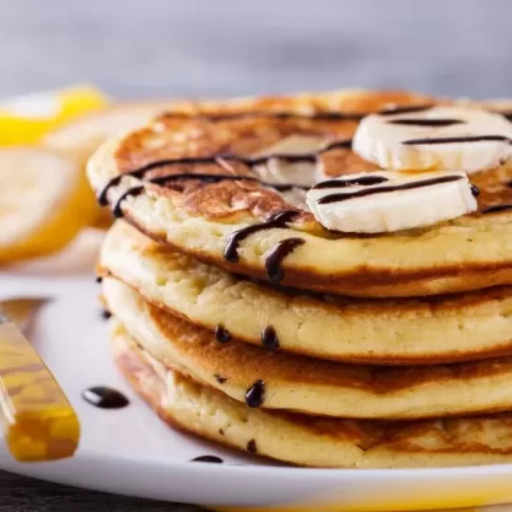 Receta de panqueques de banana en 15 minutos y sin harina Receta de panqueques de banana en 15 minutos y sin harina