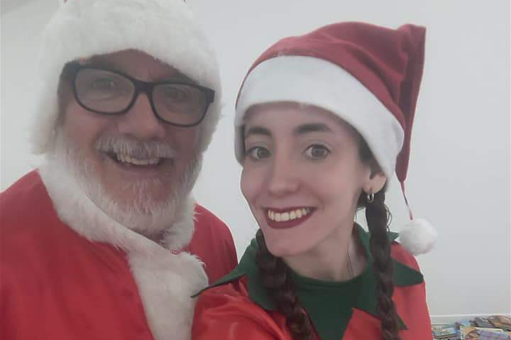 El espíritu navideño fue más fuerte: Le devolvieron el traje a Papá Noel
