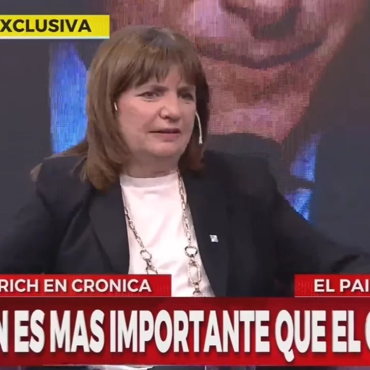 Patricia Bullrich en Crónica HD: “Me veo ganando el ballotage”