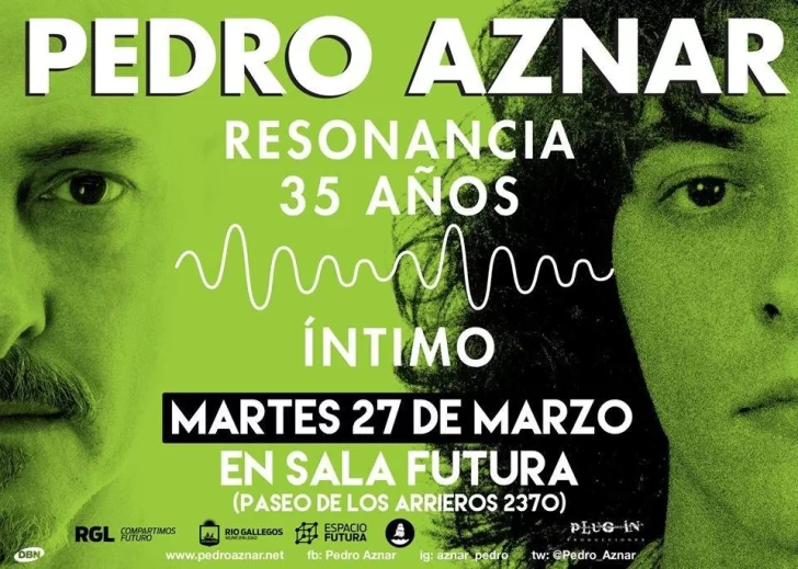 Pedro Aznar tocará en el primer aniversario de Sala Futura