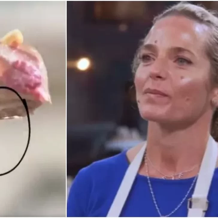 Polémica en Bake Off: descubren que había un pelo en una torta de Silvina y lo muestran en un video