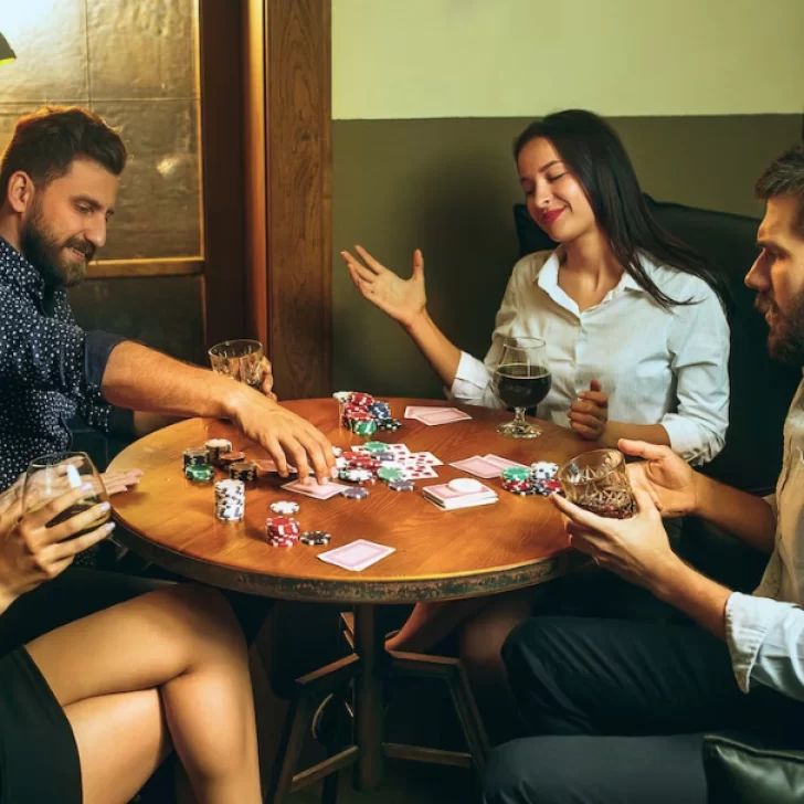 Emoción del póker virtual