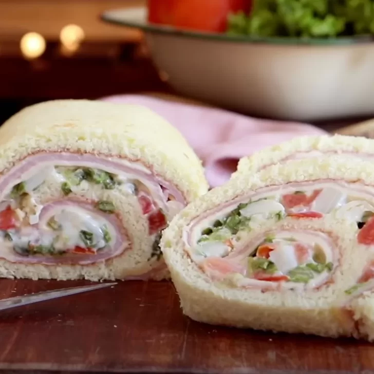 Receta de pionono salado: el infaltable de la mesa navideña