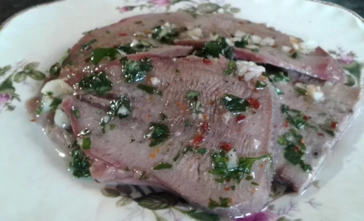 Lengua a la vinagreta: una receta navideña fresca y rendidora