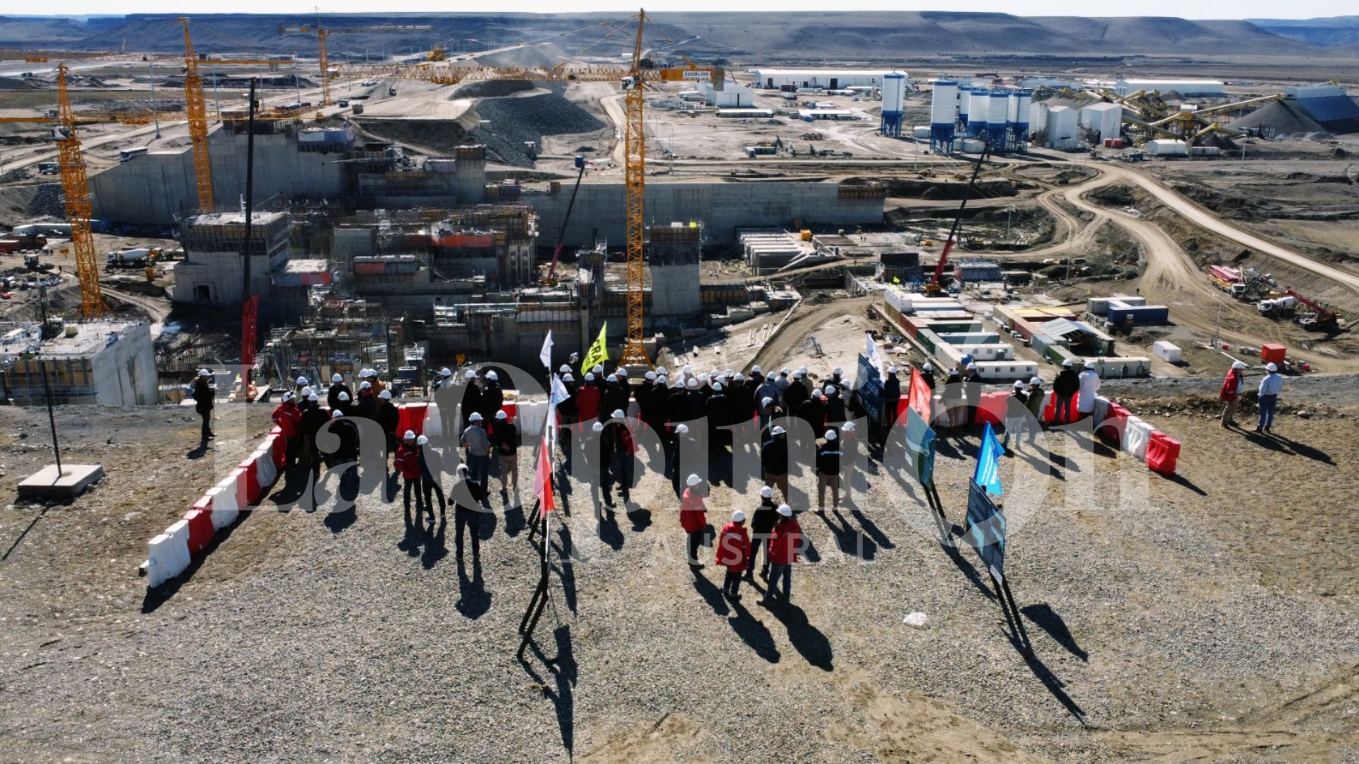 Miembros del Consejo Federal de la Cámara Argentina de la Construcción recorrieron las Represas en Santa Cruz