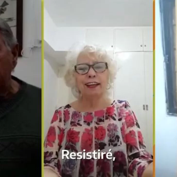 Video: en el Día del Jubilado, desde todo el país festejaron cantando “Resistiré”