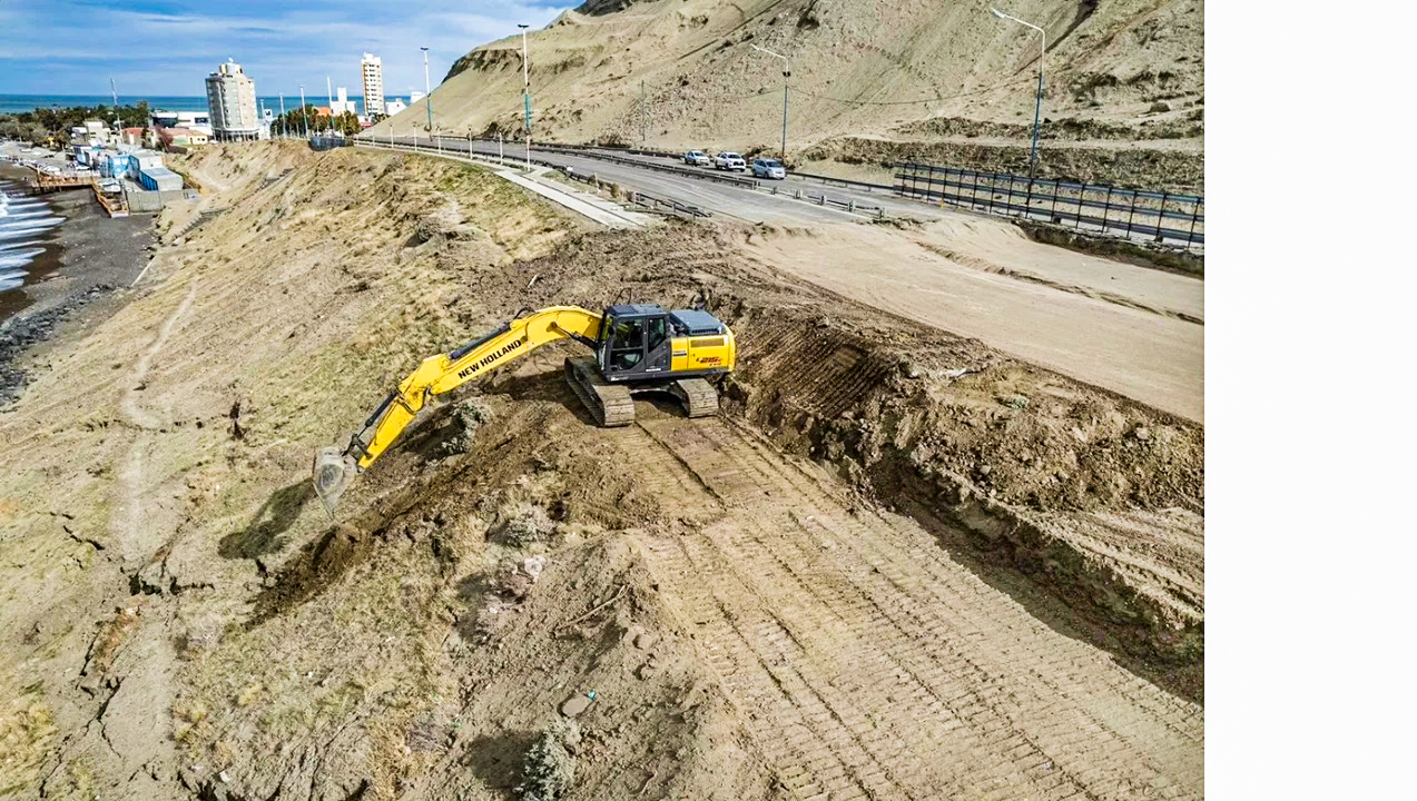 Vialidad Nacional declaró la emergencia vial en la Ruta 3 para acelerar obras por el derrumbe del Cerro Chenque en Comodoro rivadavia