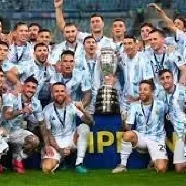 Las selección argentina será homenajeada por ganar Copa América al final del encuentro con Bolivia