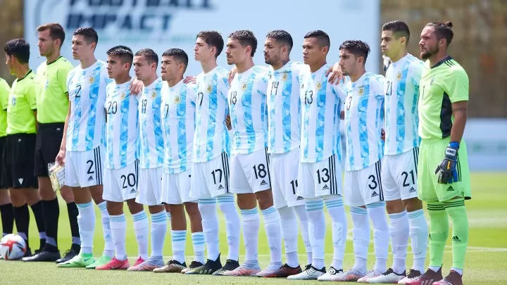 Quiénes son los 22 futbolistas convocados de la Selección Argentina que jugarán en los Juegos Olímpicos