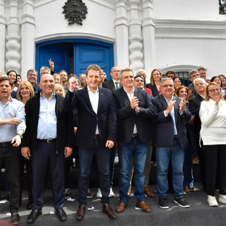 Contundente respaldo de los gobernadores a Sergio Massa: “Vamos a un nuevo pacto federal con las provincias como protagonistas”