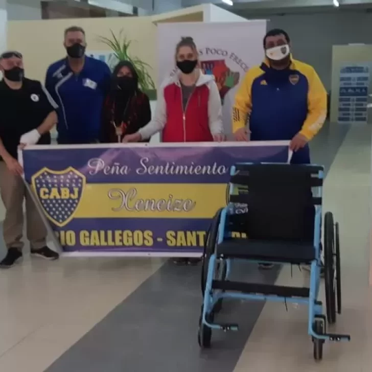 La Peña Sentimiento Xeneize Río Gallegos prepara micros para los votantes