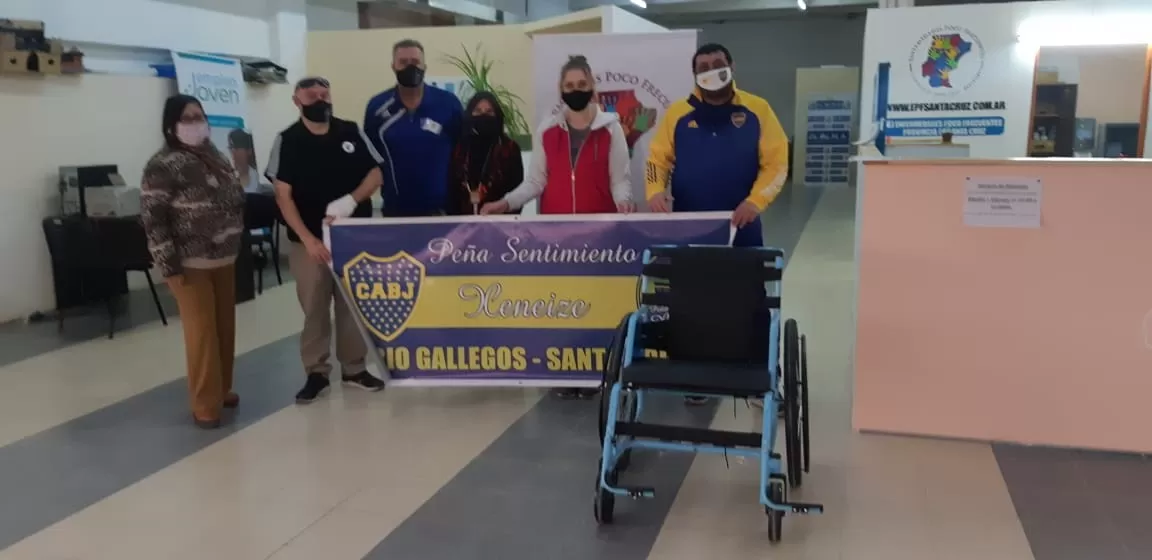 La Peña Sentimiento Xeneize Río Gallegos prepara micros para los votantes