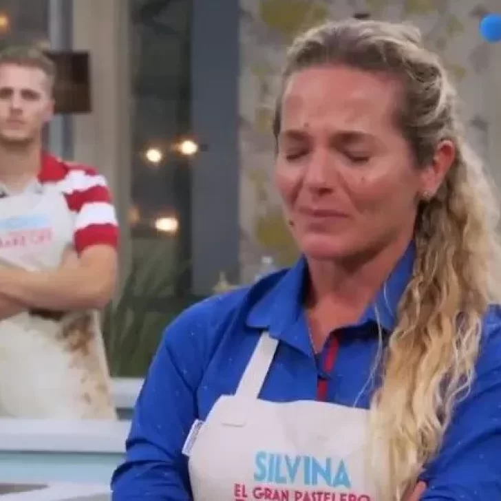 La sorpresa de Bake Off: se fue Silvina, la esposa de Gabriel Milito, en medio de un llanto desconsolado