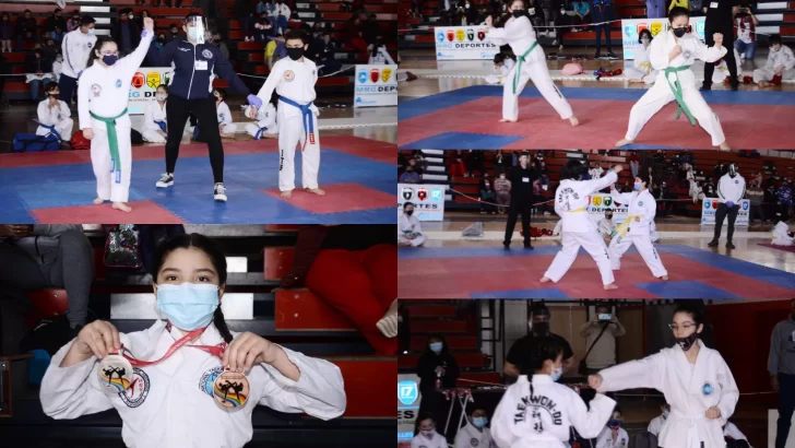 ¡Mirá las fotos! Gran convocatoria y participación de niños y niñas en el Torneo Provincial de Taekwondo