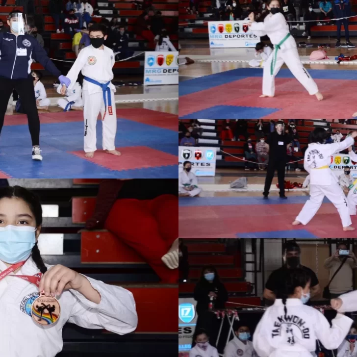 ¡Mirá las fotos! Gran convocatoria y participación de niños y niñas en el Torneo Provincial de Taekwondo