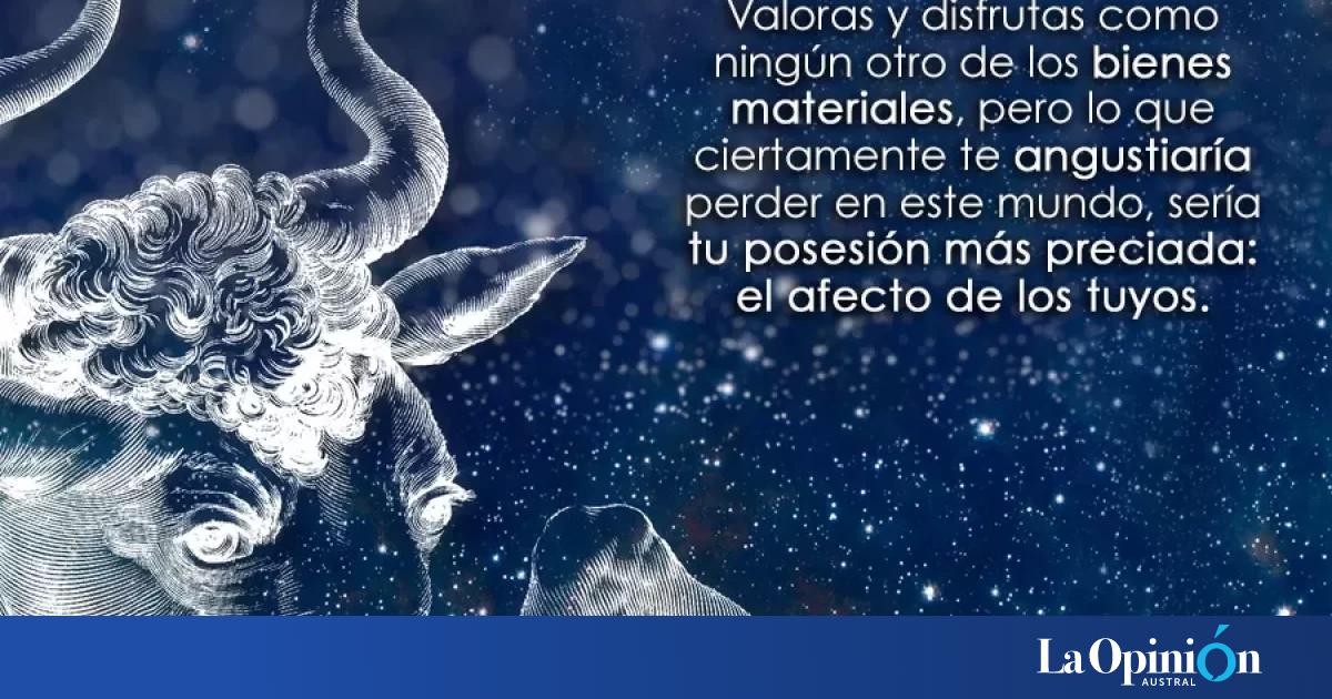 Horóscopo semanal para Tauro del 5 al 11 de julio | La Opinión Austral