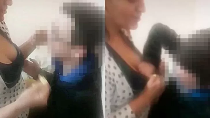 Conmoción: la portera de una escuela se filmó mientras abusaba de un alumno menor de edad