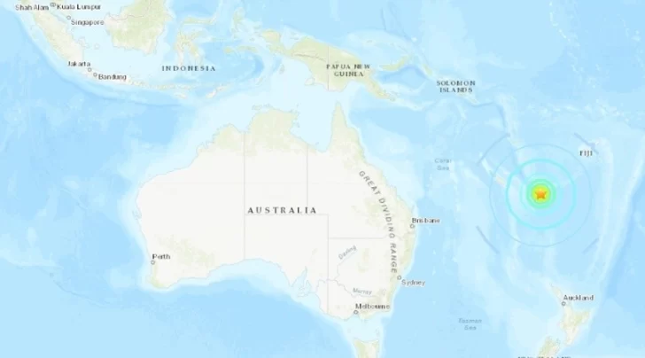 Hay alerta de tsunami en la costa de Australia y Nueva Zelanda tras un sismo de 7.7 en el Pacífico