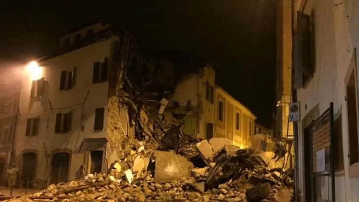 Terremoto con epicentro en San Juan: primeras imágenes de los destrozos