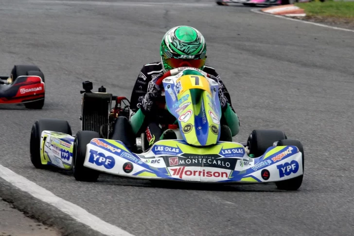 Thiago Díaz se consagró campeón argentino de Rotax y clasificó al Mundial de Bahréin