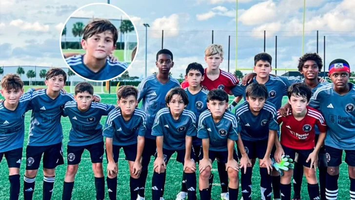 Thiago Messi debutó en las divisiones juveniles del Inter Miami