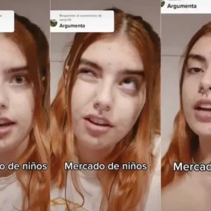 Una tiktoker española propuso la creación de una app para comprar y vender niños Una tiktoker española propuso la creación de una app para comprar y vender niños