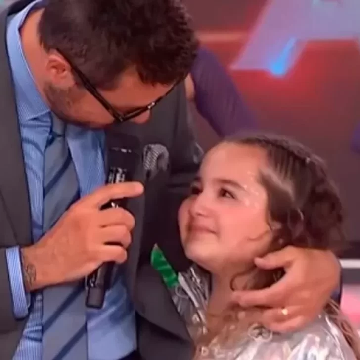 La emoción de Marcelo Tinelli tras la presentación de una niña de 11 años en La Academia