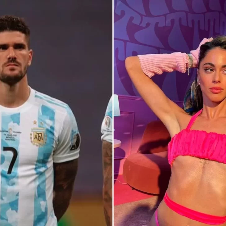 El lindo detalle que tuvo Rodrigo de Paul con Tini Stoessel para los partidos del Mundial Qatar 2022