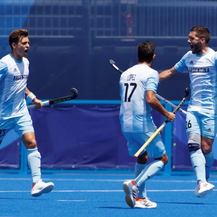 Hockey en Tokyo 2020. El golazo de Los Leones en el empate con España por 1 a 1
