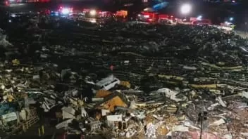 Kentucky: al menos 50 personas murieron tras el paso de un devastador tornado