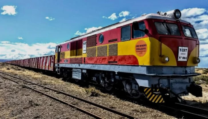 Descarriló un tren de YCRT que viajaba de Río Gallegos hacia Río Turbio en busca de carbón
