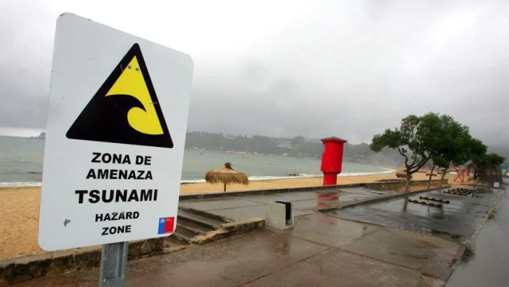 Hay alerta de tsunami menor en las costas de Chile tras el sismo en Nueva Zelanda