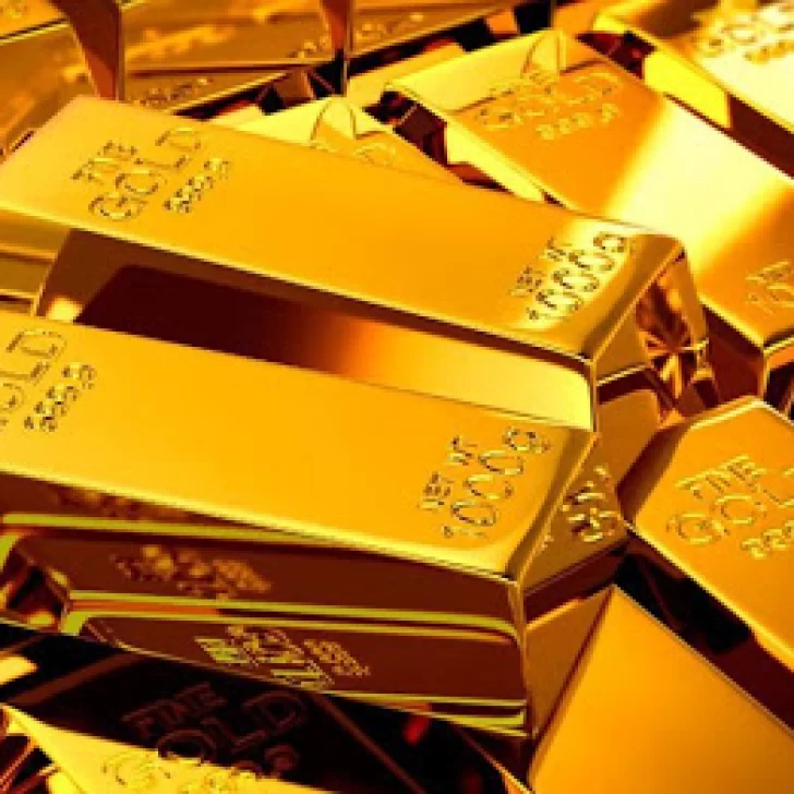 La cotización del oro aumentó 33% en un año