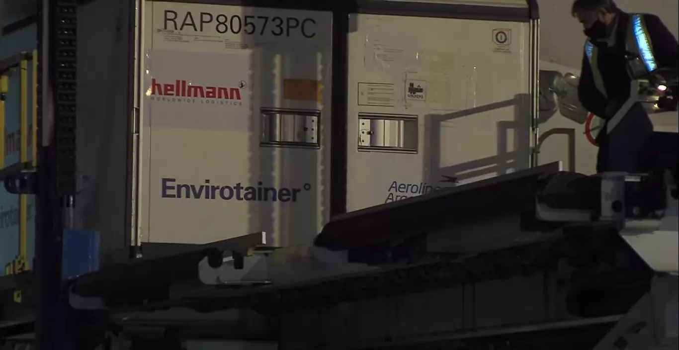 Argentina superó los 40,7 millones de vacunas con el arribo del décimo cargamento de Sinopharm Argentina superó los 40,7 millones de vacunas con el arribo del décimo cargamento de Sinopharm